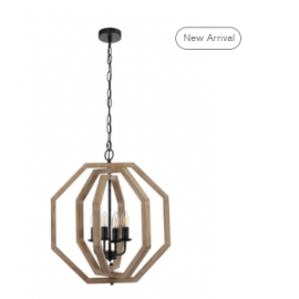 TELBIX-INDIO 4 LIGHT PENDANT